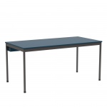EDV-Tisch, 160x90 cm (B/T), 72 cm hoch, Holzkabelkanal mit Deckel abschließbar, 